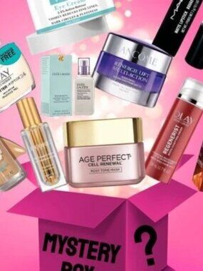 Mystery 10 Piece Makeup / Skincare Bundle - Full Size - Brand Names